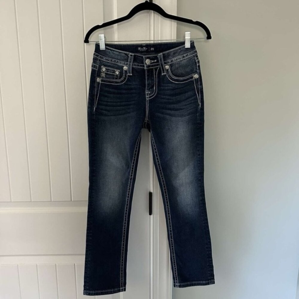 Miss Me- Horseshoe bootcut jeans-size 25